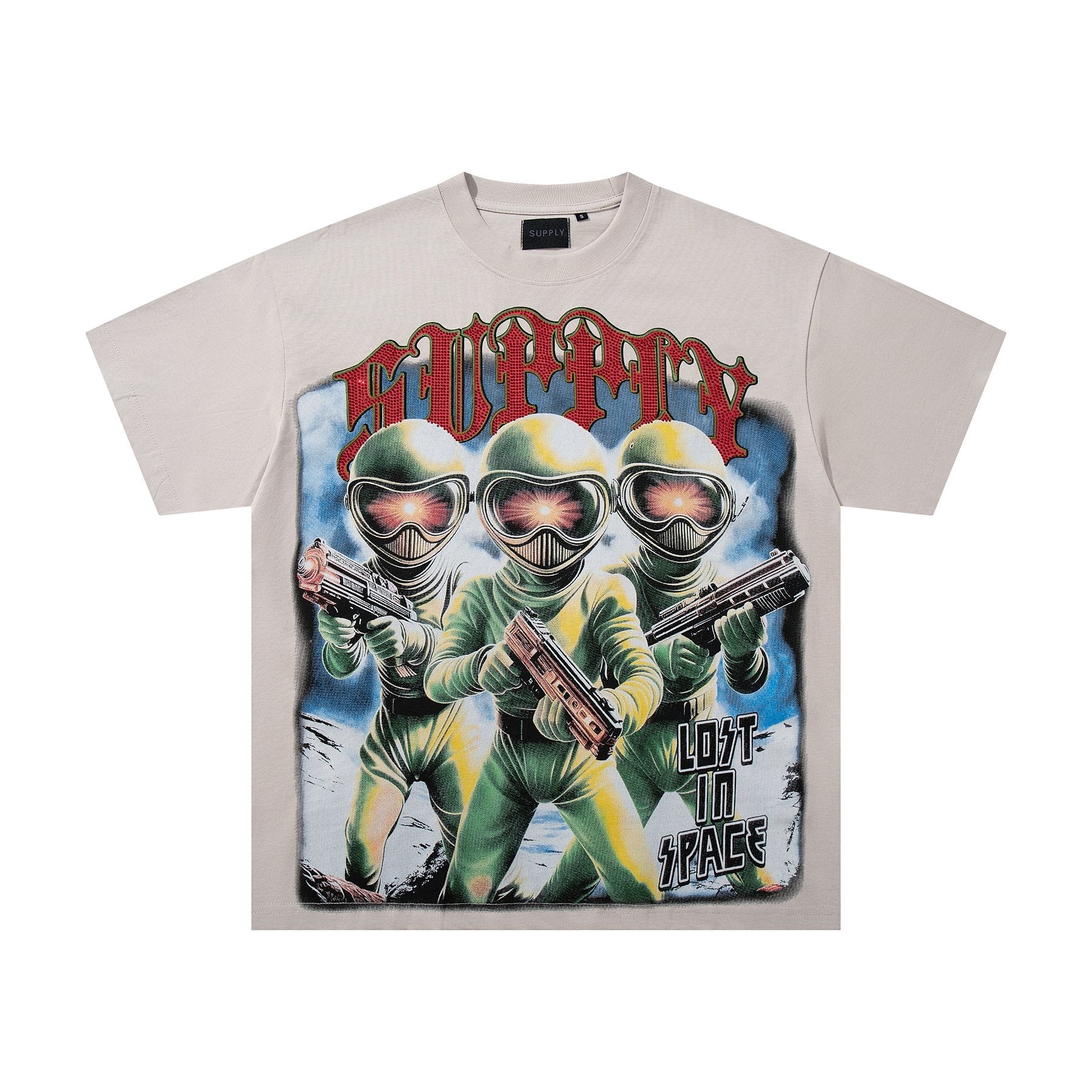 SUPPLY TEE Astronaut Graphic Short-Sleeve T-Shirt — hero