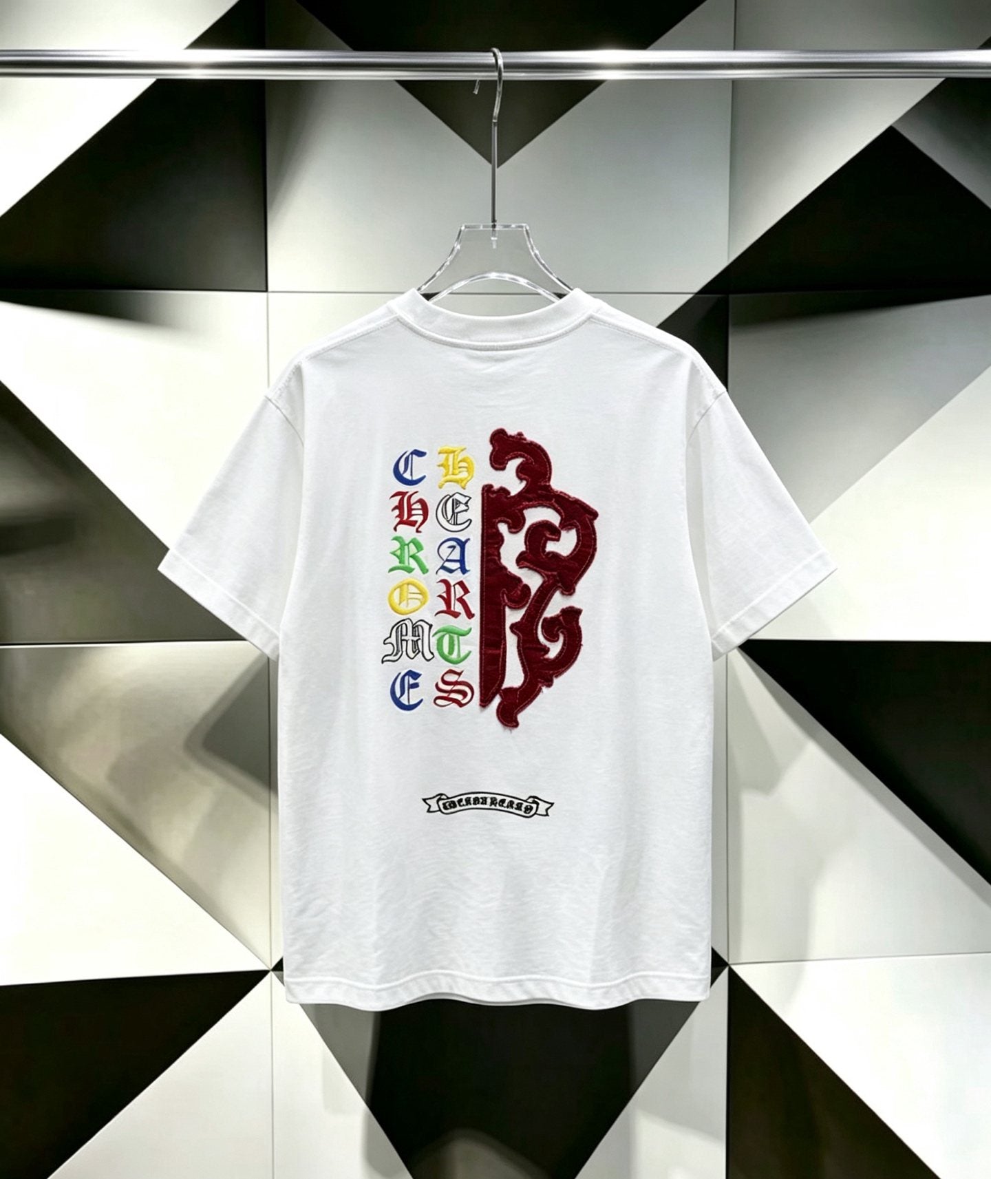 Chrome Hearts Multicolor Cross Graphic T-Shirt — hero