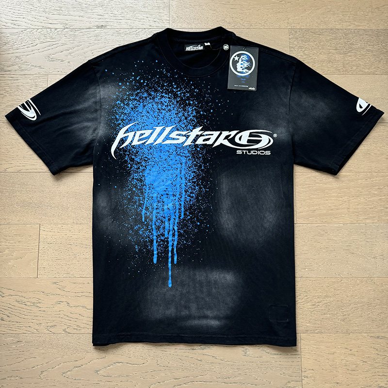 Hellstar Oval Studios Splatter Graphic T-Shirt — hero