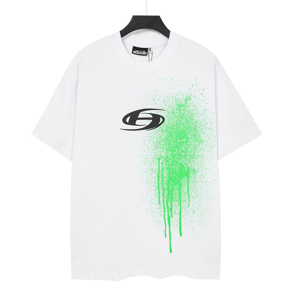 Hellstar Oval Studios Splatter Graphic T-Shirt — front