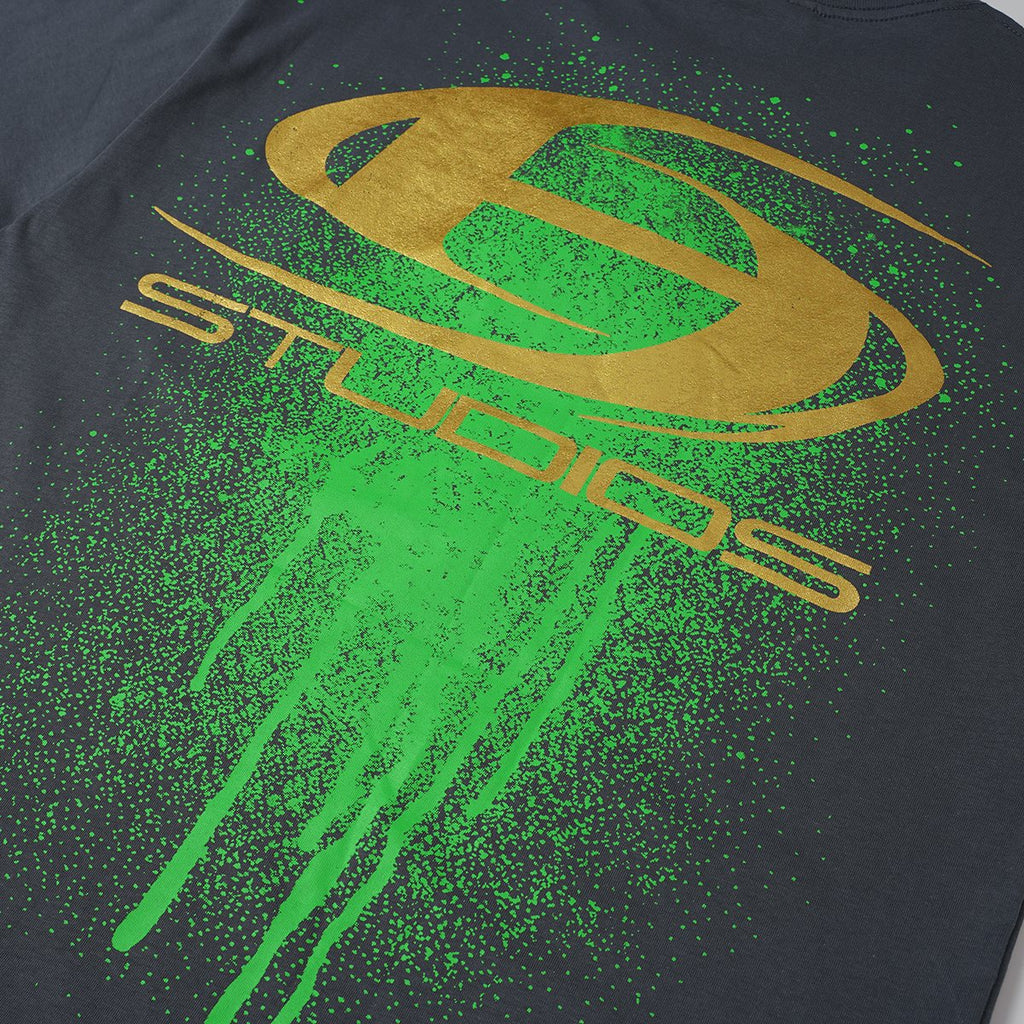 Hellstar Oval Studios Splatter Graphic T-Shirt — detail