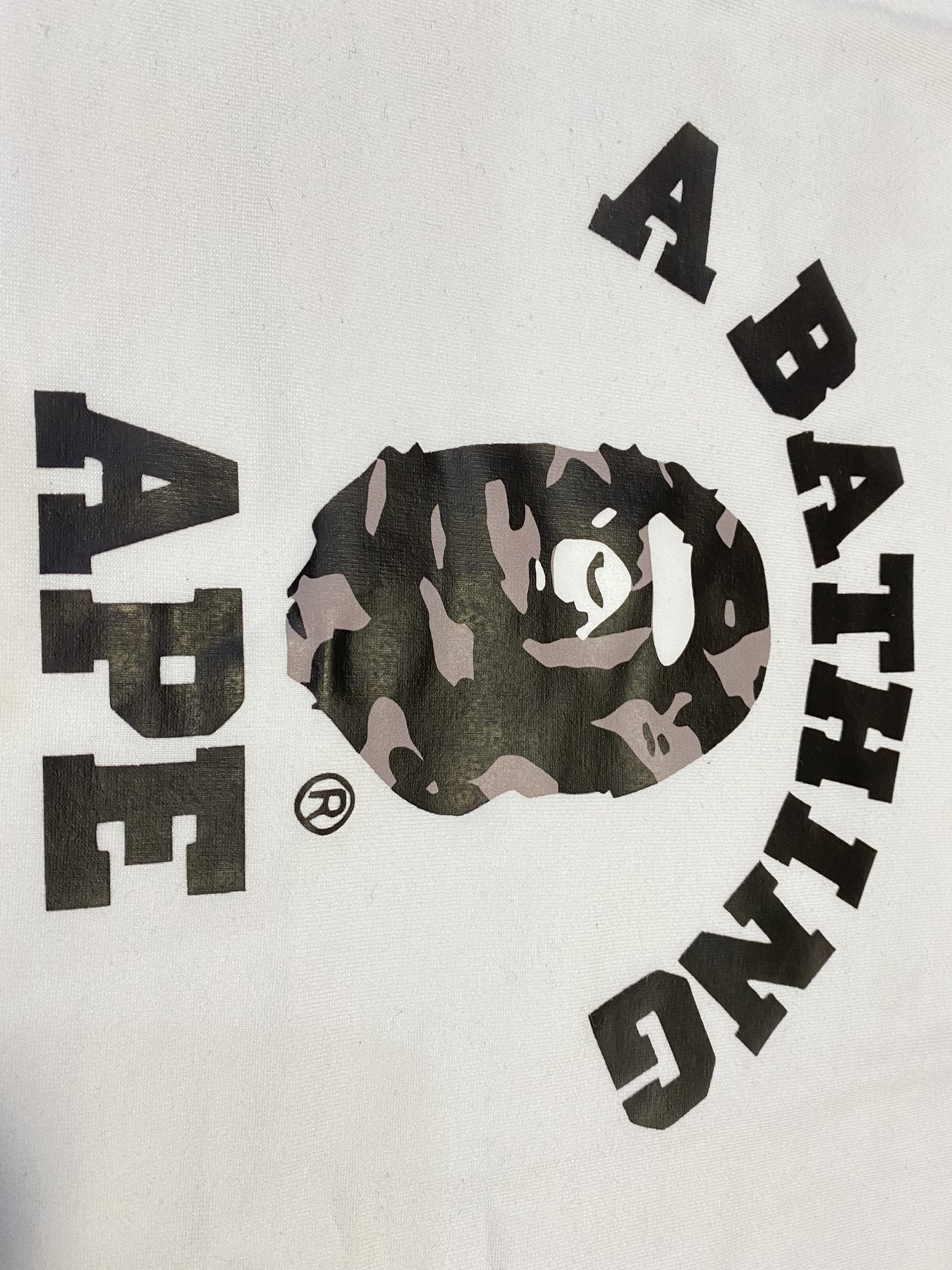 BAPE Ape Head Arch Graphic T-Shirt — detail