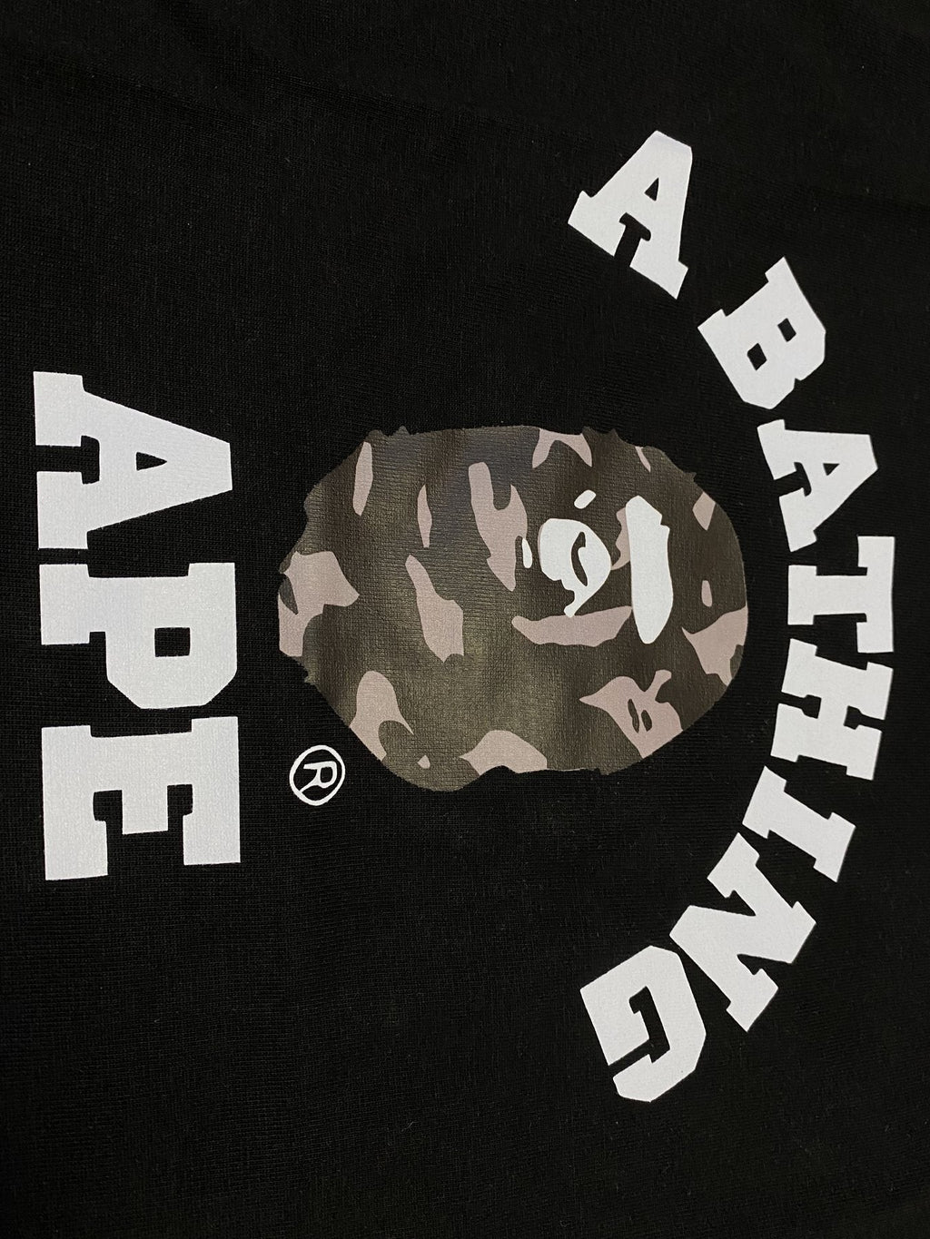 BAPE Ape Head Arch Graphic T-Shirt — detail