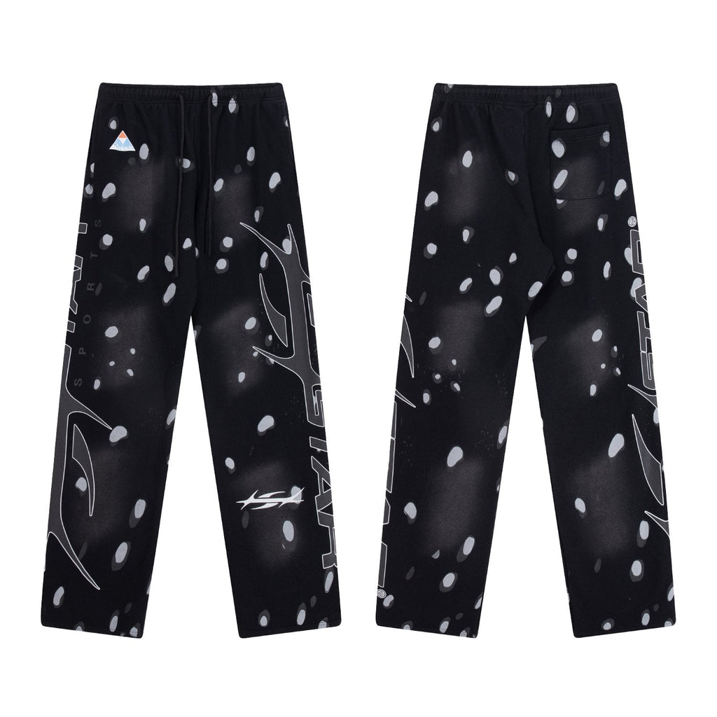 Hellstar 816 Splatter Graphic Sweatpants — hero