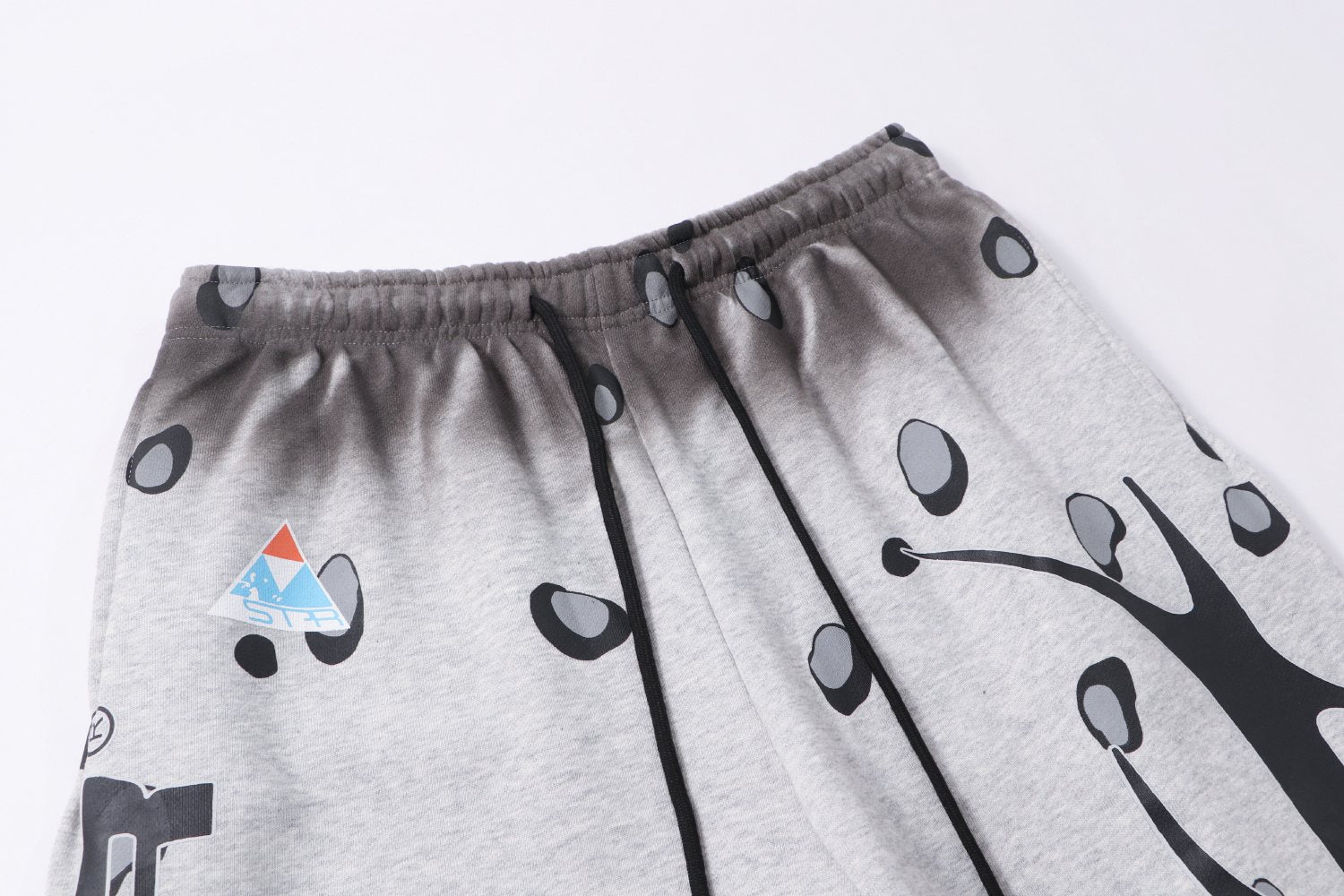 Hellstar 816 Splatter Graphic Sweatpants — detail