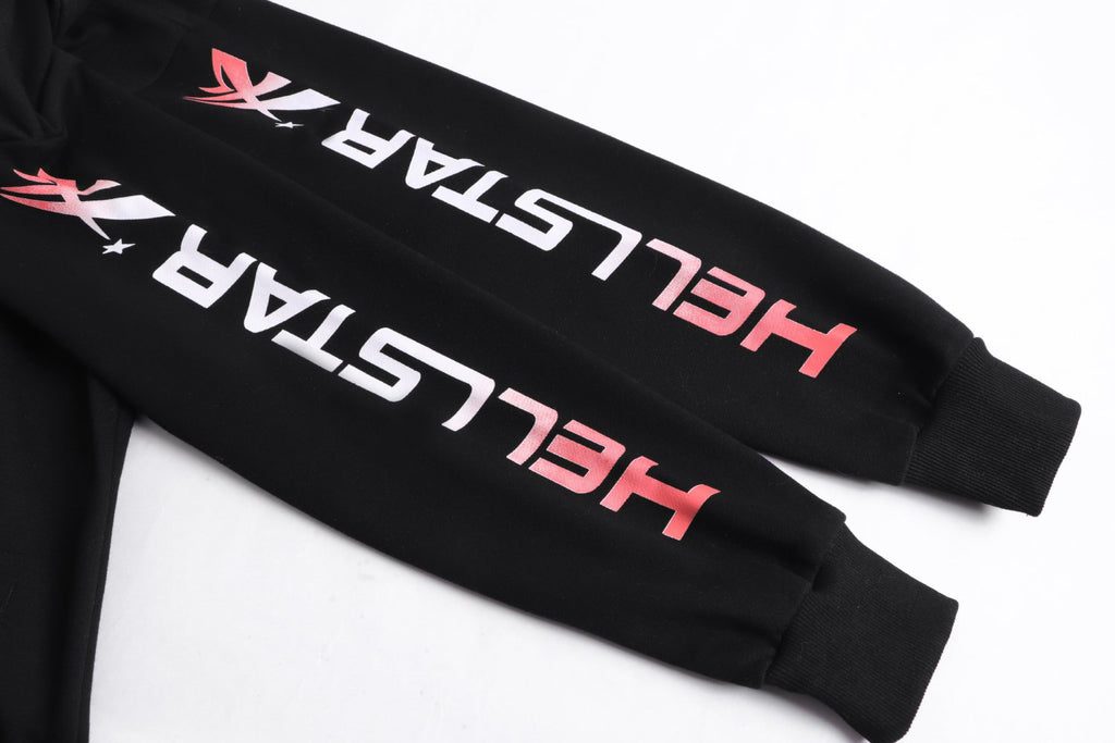 Hellstar G.A.B.O.S Flame Graphic Hoodie & Pants Set — detail