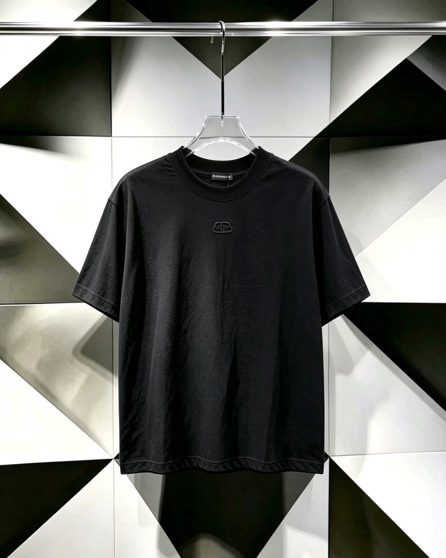 Balenciaga Tonal Logo Graphic T-Shirt — hero