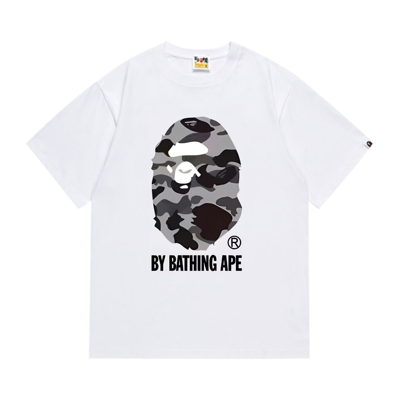 BAPE Camo Ape-Head Graphic T-Shirt — front