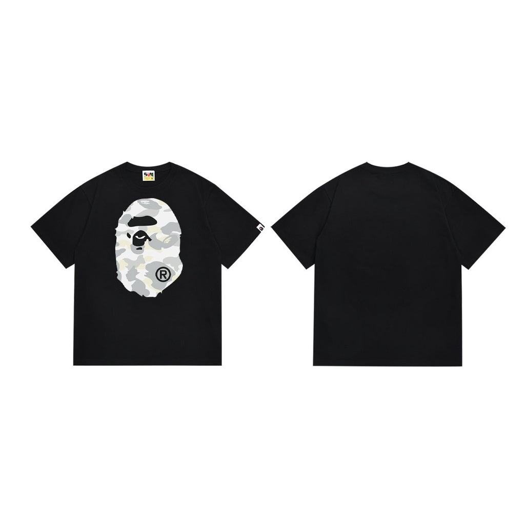 BAPE Camo Ape Face Graphic T-Shirt — hero