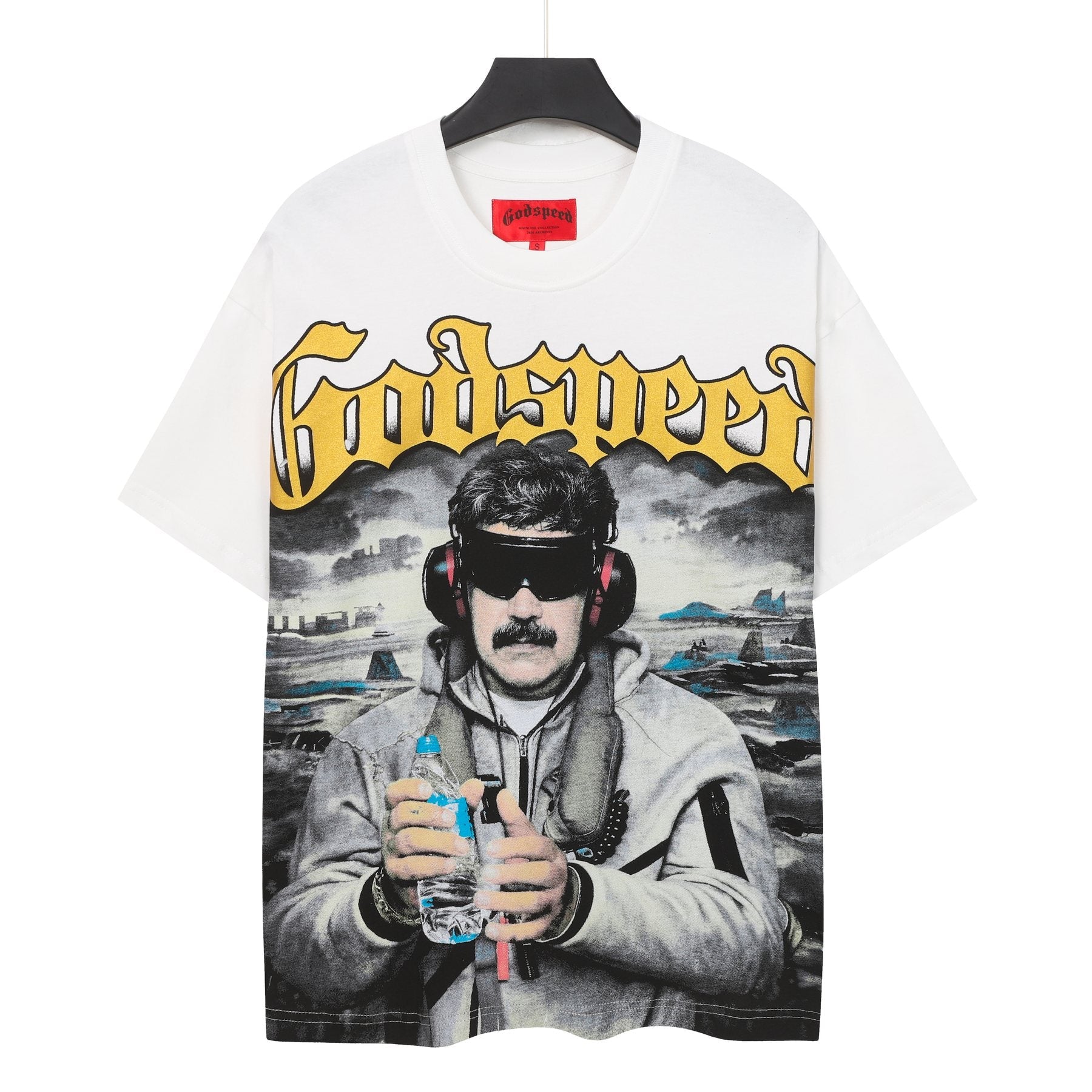Godspeed Mission Completed Graphic T-Shirt — hero