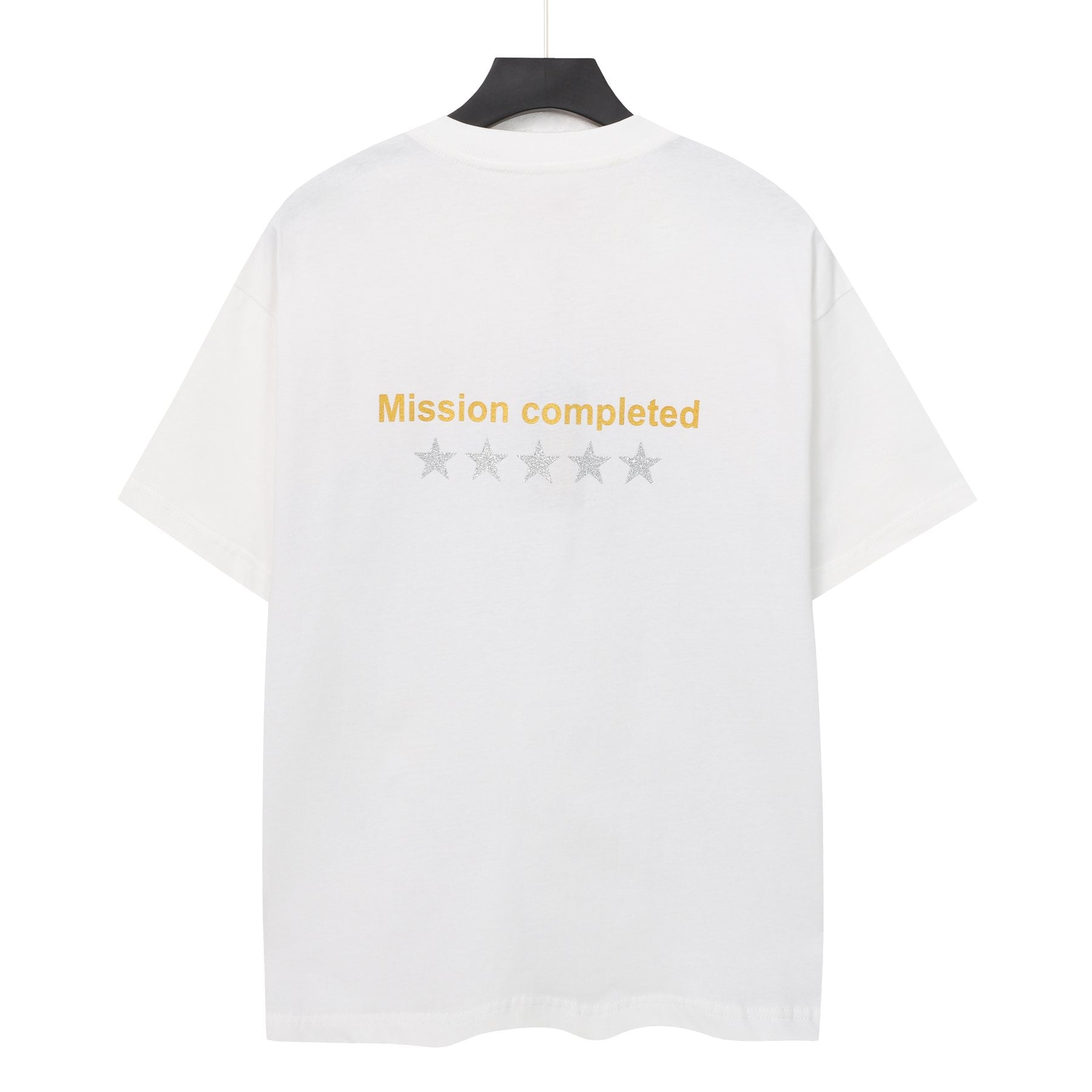 Godspeed Mission Completed Graphic T-Shirt — back