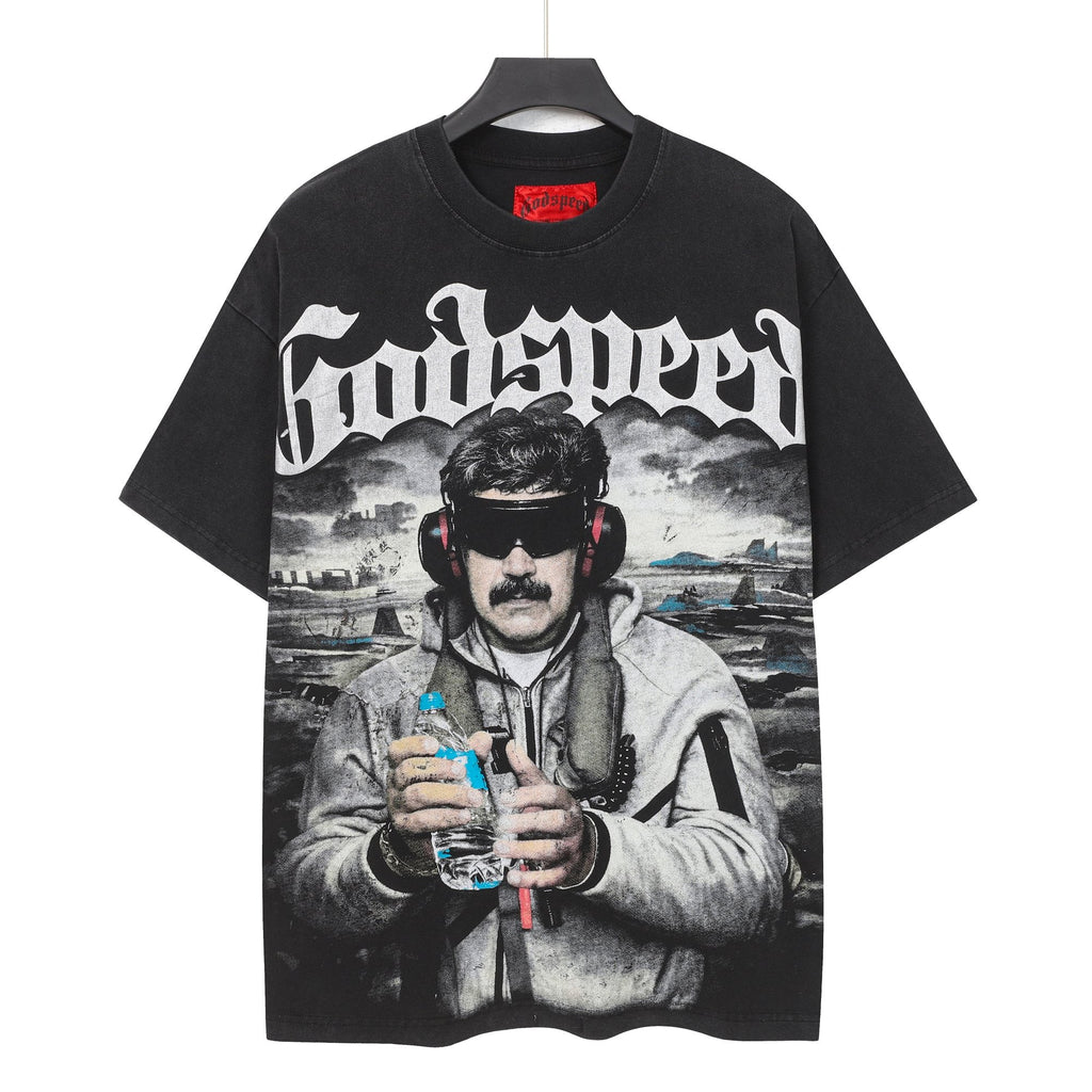 Godspeed Mission Completed Graphic T-Shirt — hero