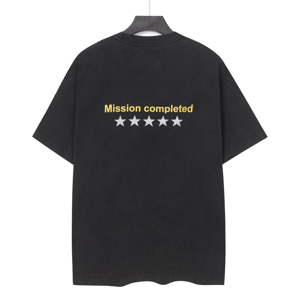 Godspeed Mission Completed Graphic T-Shirt — back