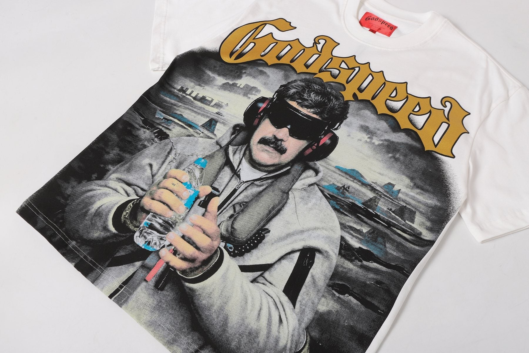 Godspeed Mission Completed Graphic T-Shirt — detail