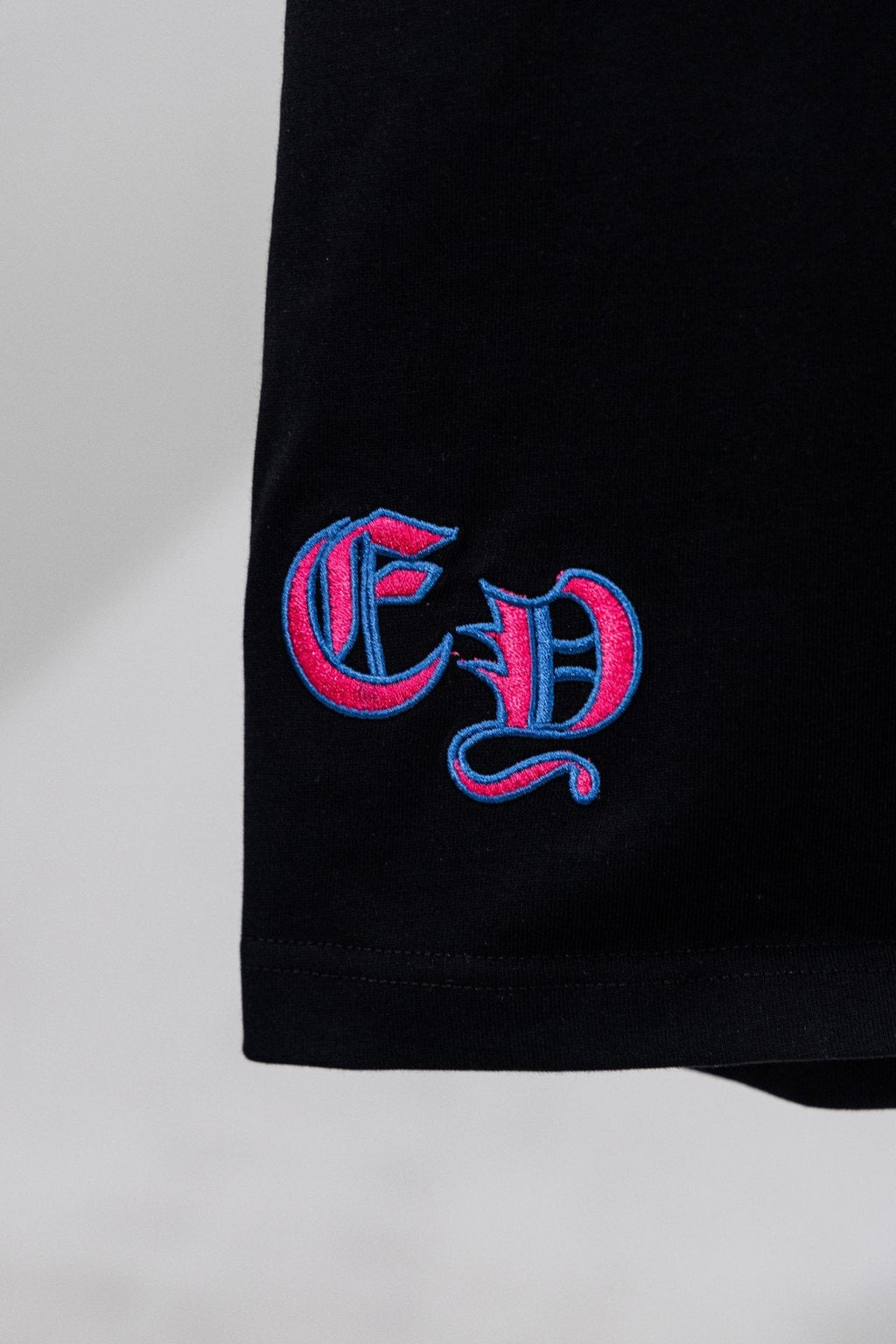 Chrome Hearts Circular Cross Floral Graphic T-Shirt — detail