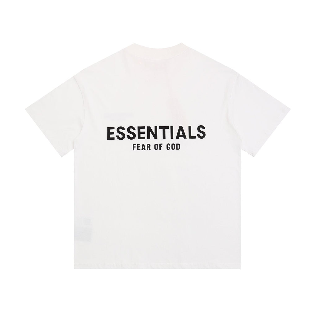 ESSENTIALS FEAR OF GOD Back Logo Short-Sleeve T-Shirt — back