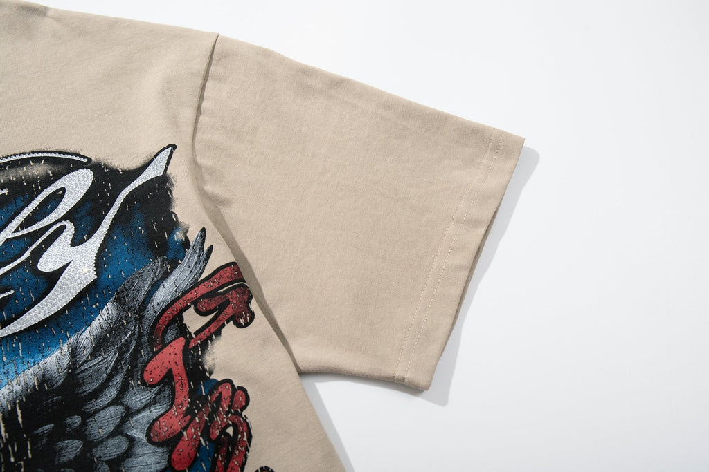 SUPPLY TEE Angel Graphic Short-Sleeve T-Shirt — detail