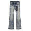 VALABASAS Rhinestone Triangle Jeans — hero