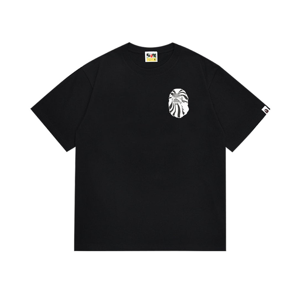 BAPE Animal-Head Back Graphic T-Shirt — front