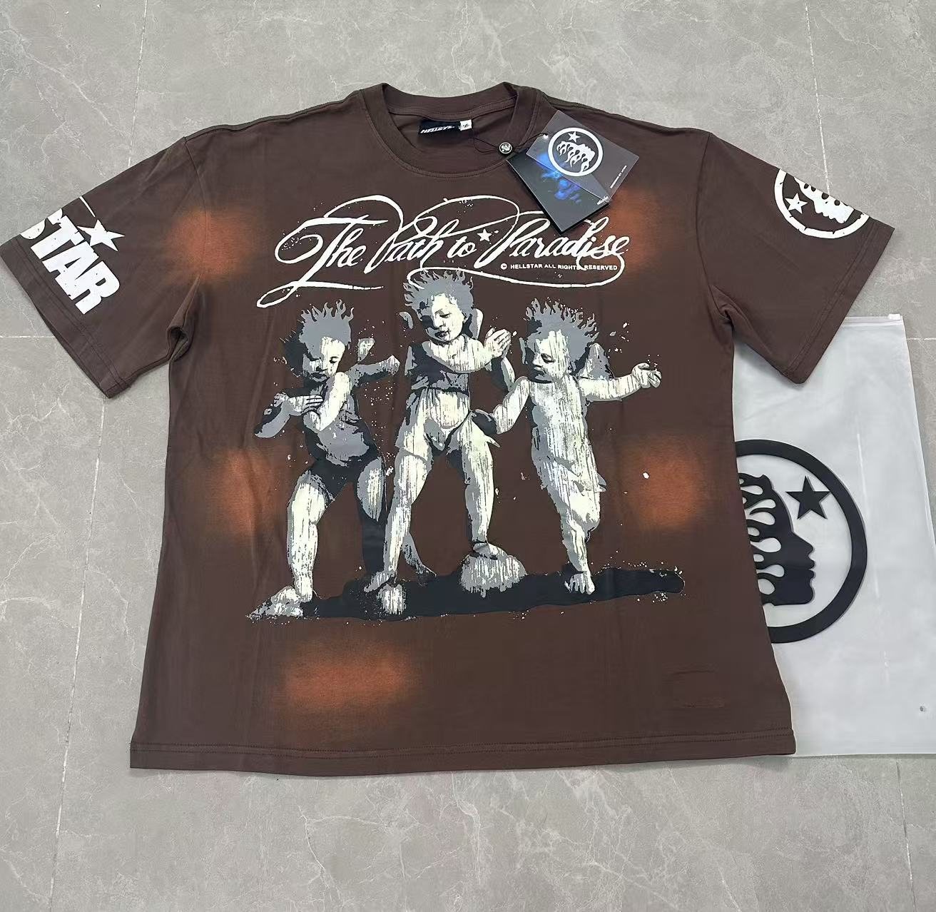 Hellstar Path to Paradise Graphic T-Shirt — front