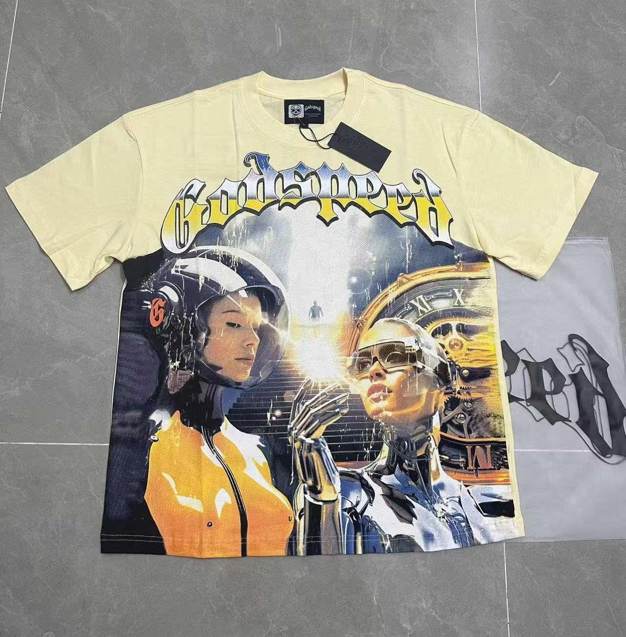 Godspeed Out of Many One Graphic T-Shirt — context