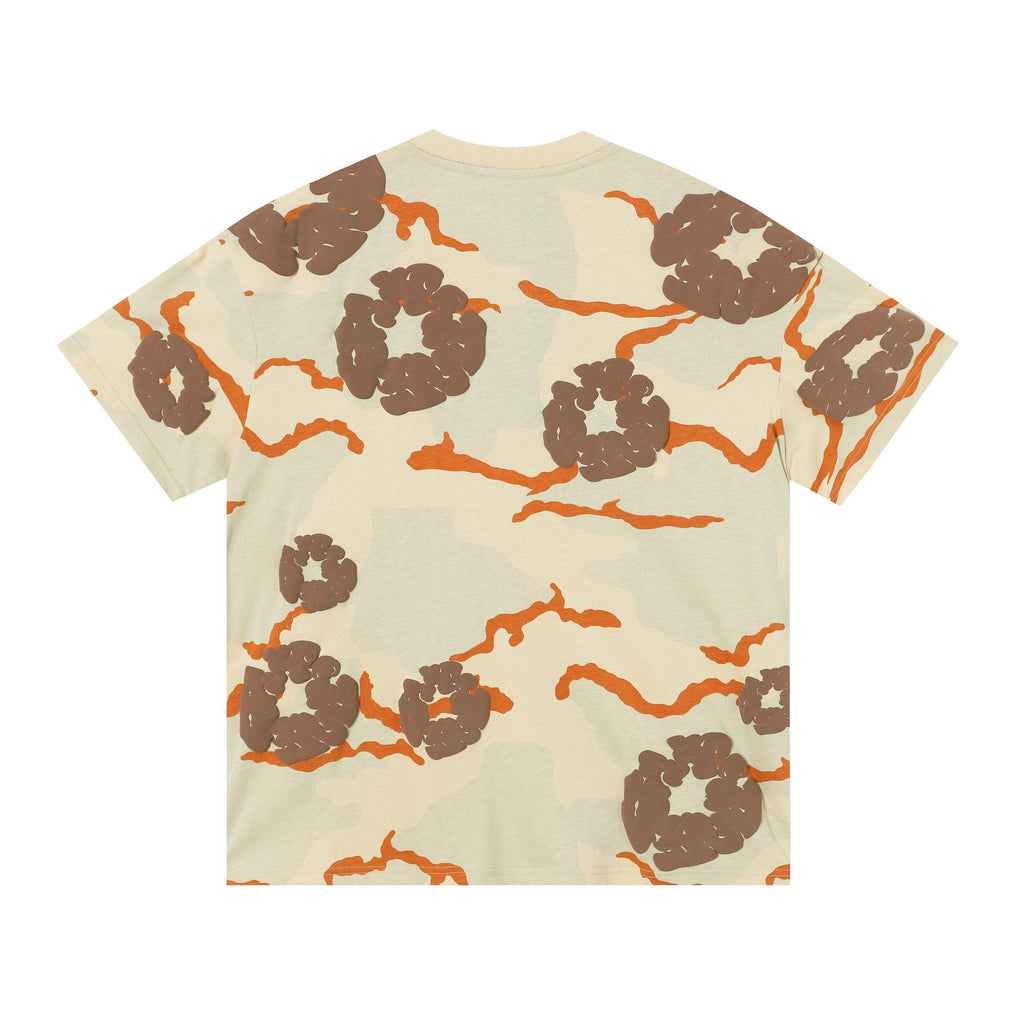 DENIM TEARS Cotton Flower Camo Short-Sleeve Set — back
