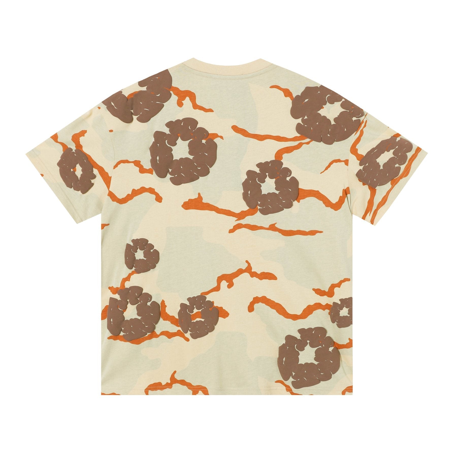 DENIM TEARS Cotton Flower Camo Short-Sleeve Set — back