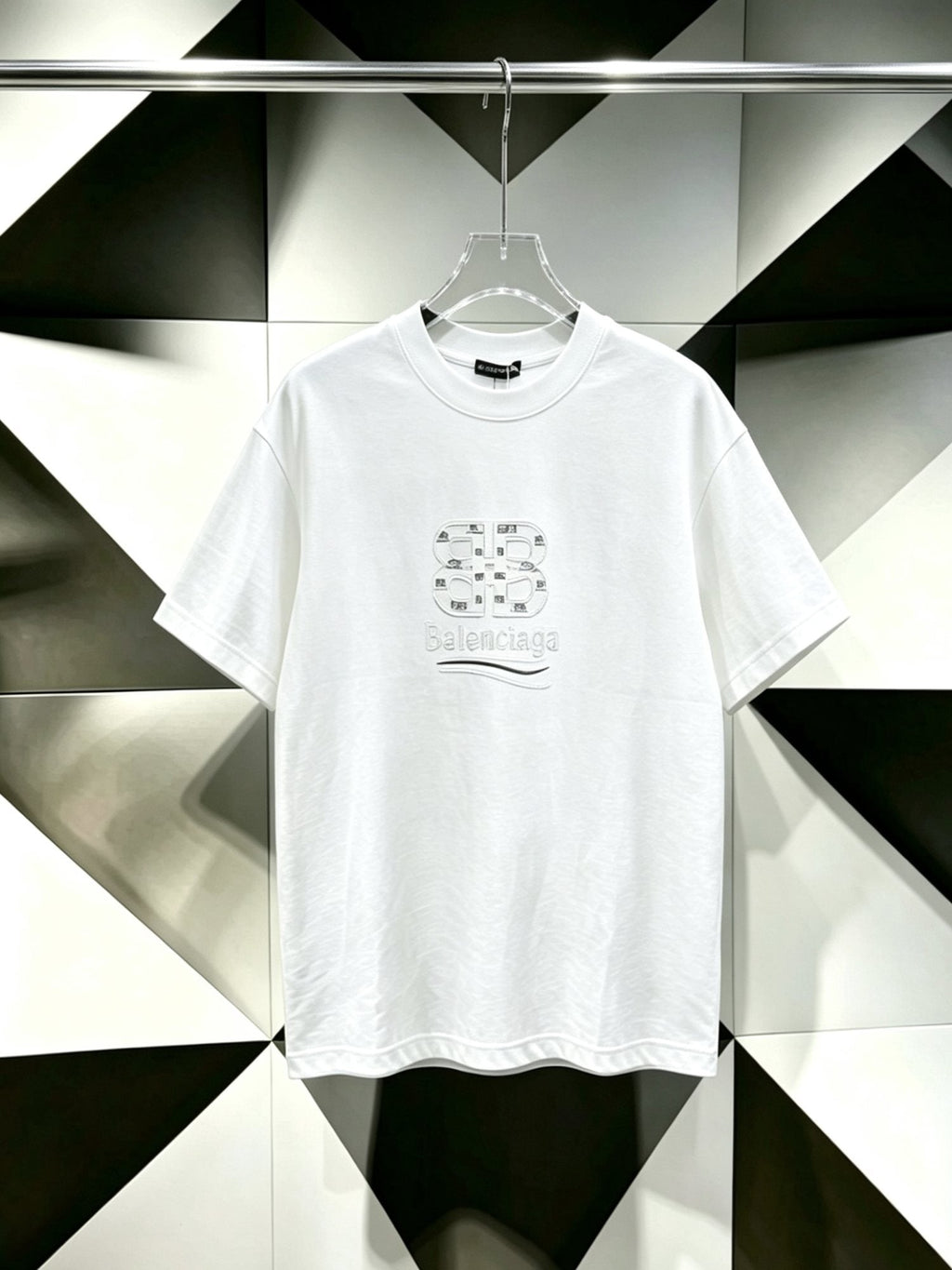 Balenciaga Logo-Panel Graphic T-Shirt — hero