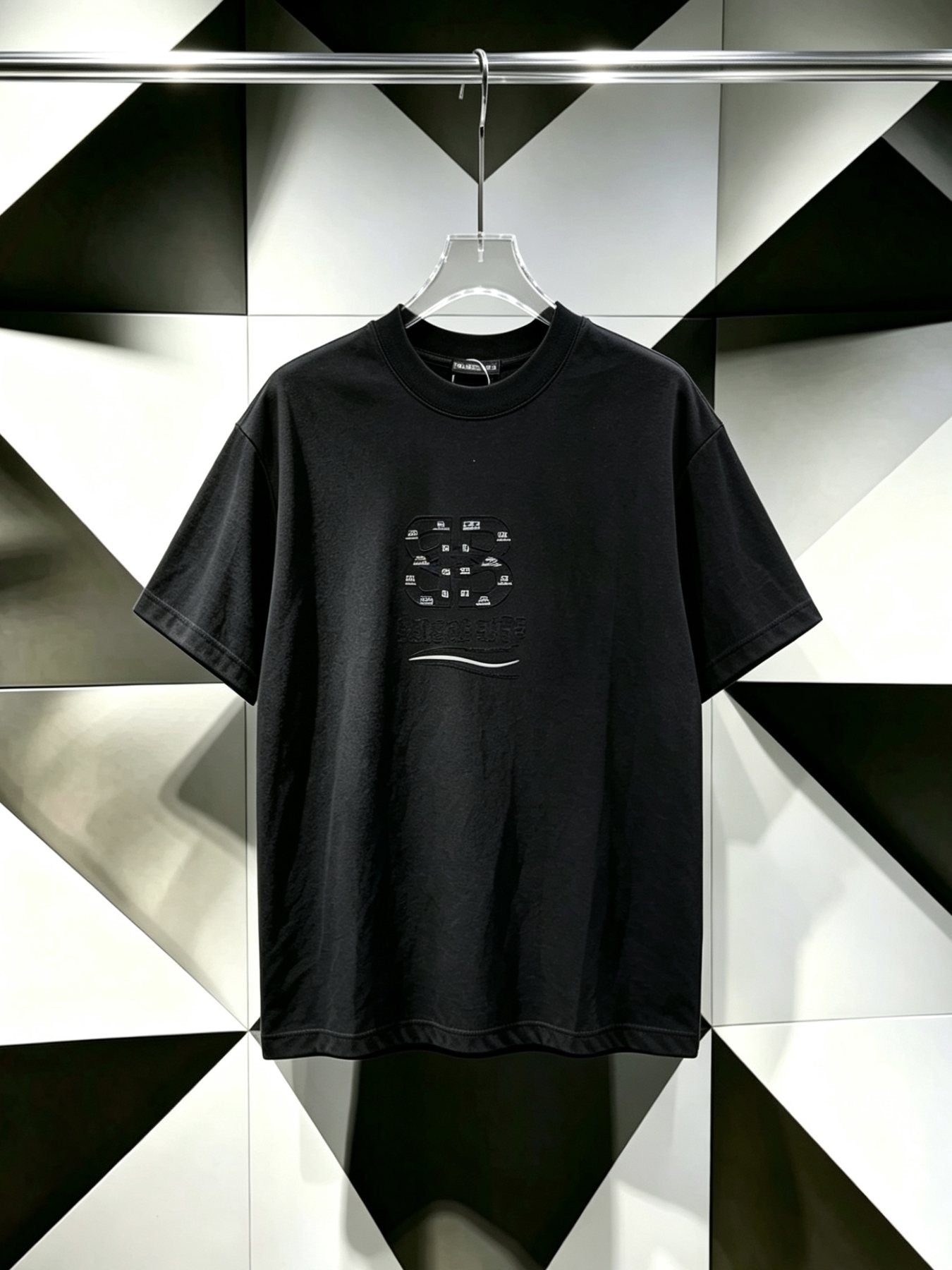 Balenciaga Logo-Panel Graphic T-Shirt — hero