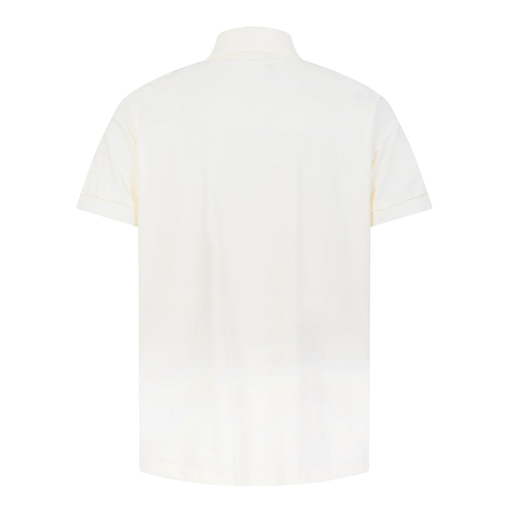 Test2-Ralph Lauren Three-Button Short-Sleeve Polo Shirt — back