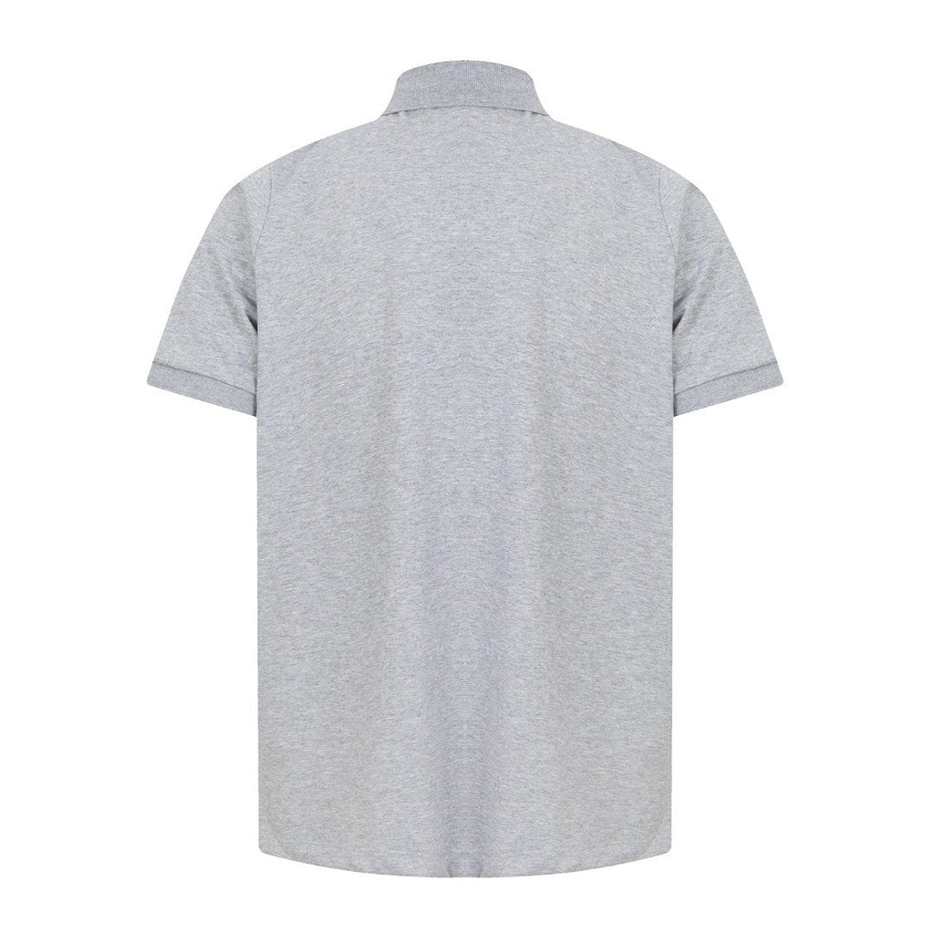 Test2-Ralph Lauren Three-Button Short-Sleeve Polo Shirt — back