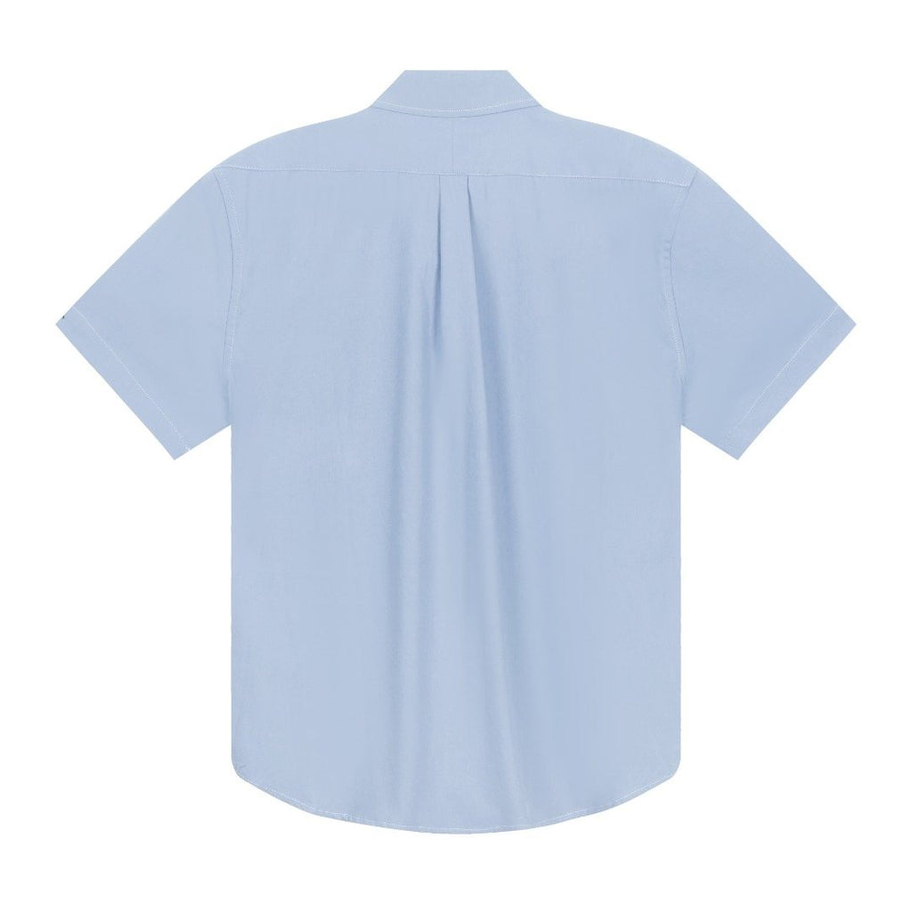 Test2-Ralph Lauren Cotton Oxford Short-Sleeve Button-Down Shirt — back