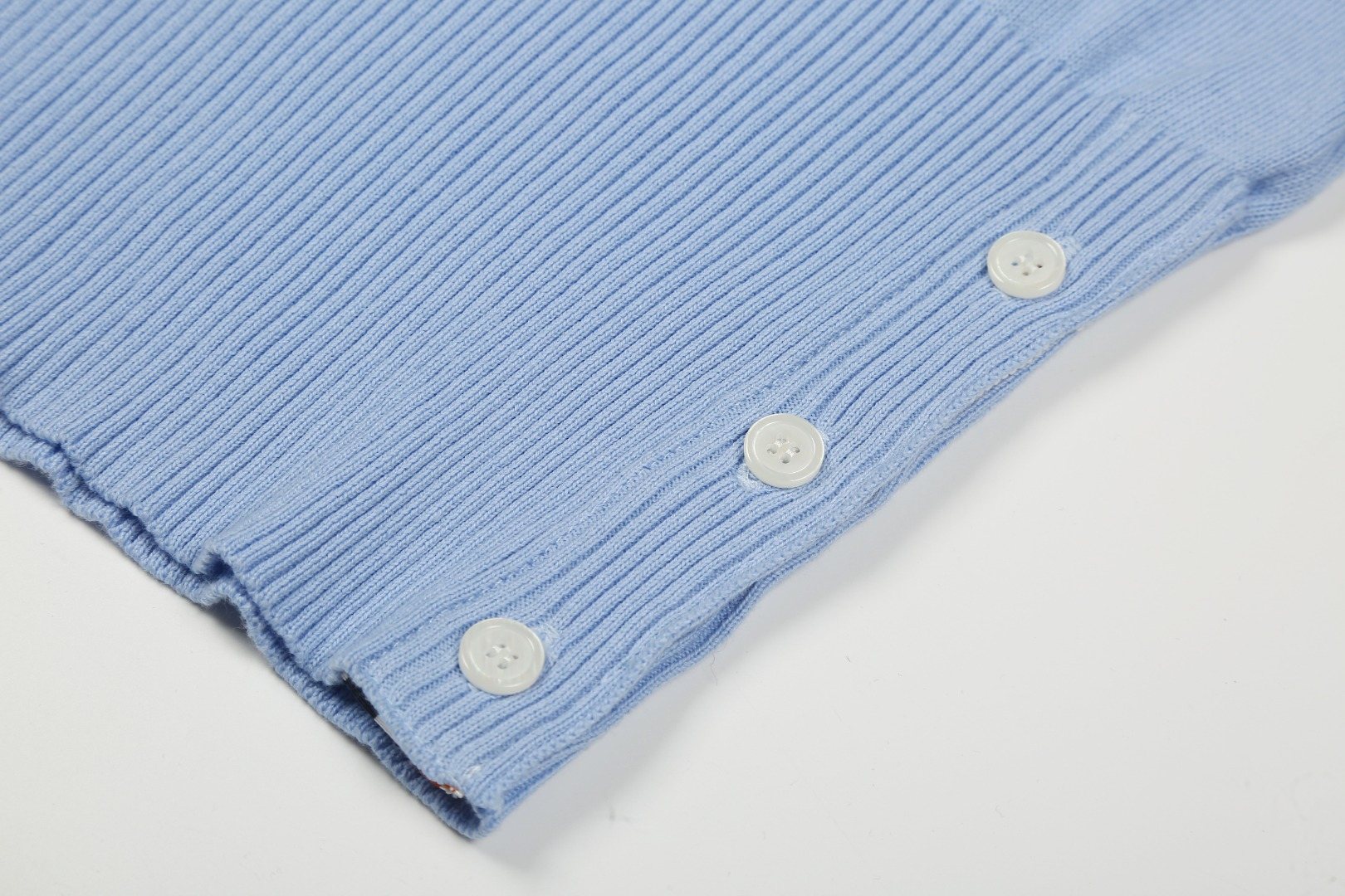 Test2-Thom Browne Dog Motif Knit Polo Shirt — detail