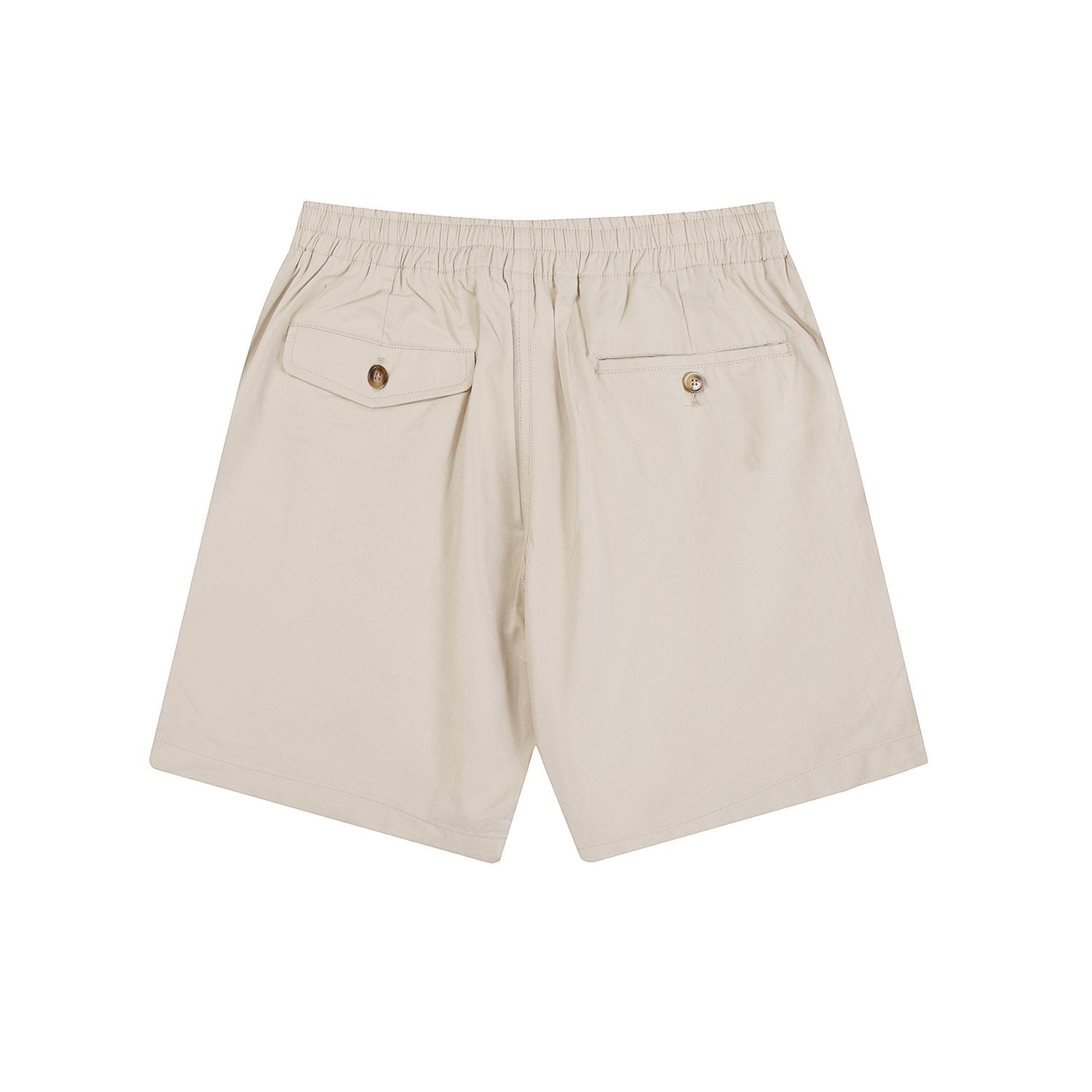 Test2-Ralph Lauren Drawstring Cotton Shorts — back