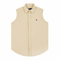 Test2-Ralph Lauren Sleeveless Oxford Button-Front Shirt — hero
