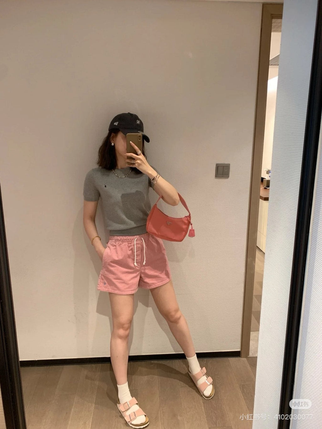 Test2-Ralph Lauren Cotton Corduroy Drawstring Shorts — model