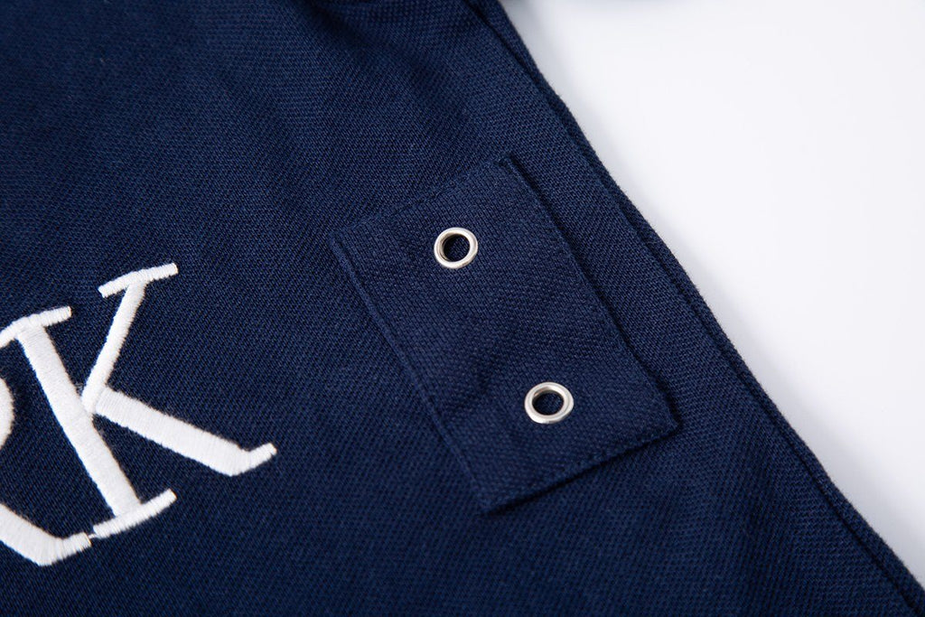 Test2-Ralph Lauren New York Embroidered Short-Sleeve Polo Shirt — detail