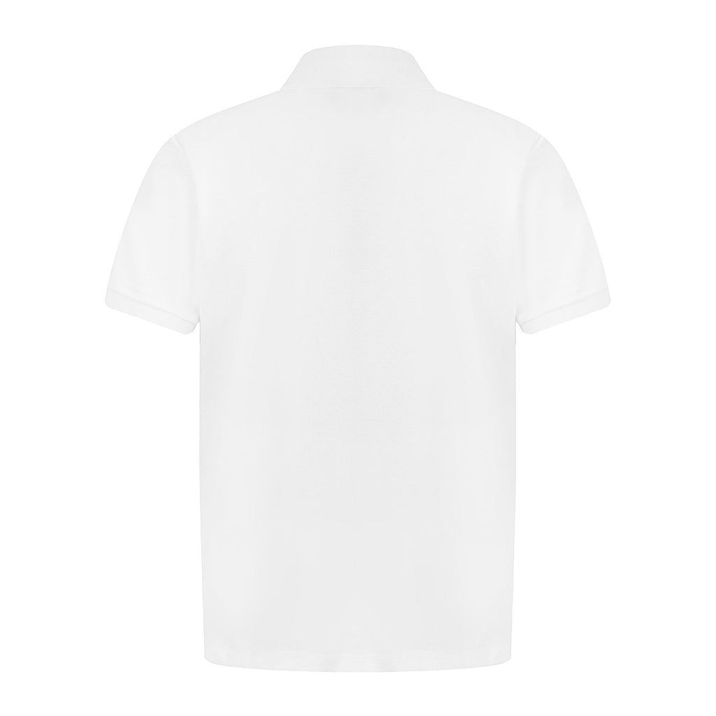 Test2-Ralph Lauren Embroidered Horse Short-Sleeve Polo Shirt — back
