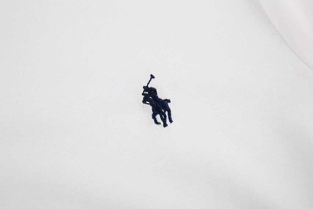 Test2-Ralph Lauren Embroidered Three-Button Henley Shirt — detail