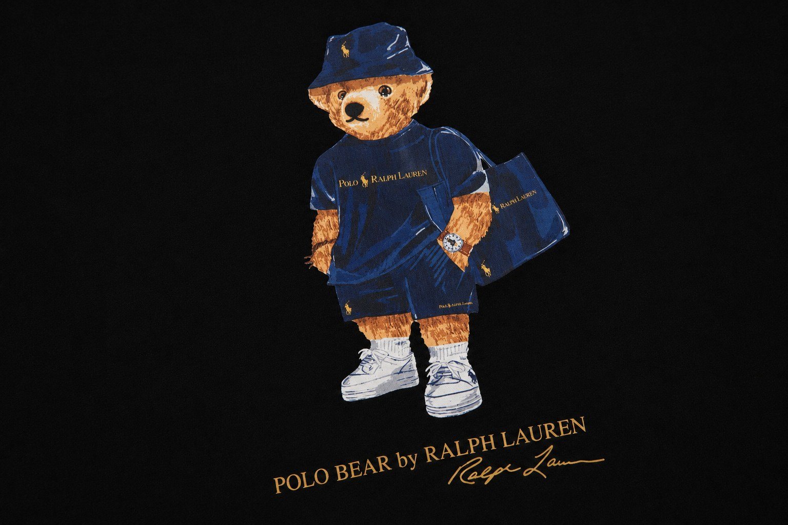 Test2-Ralph Lauren Polo Bear Graphic T-Shirt — detail