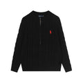 Test2-Ralph Lauren Cable-Knit Quarter-Zip Sweater — hero