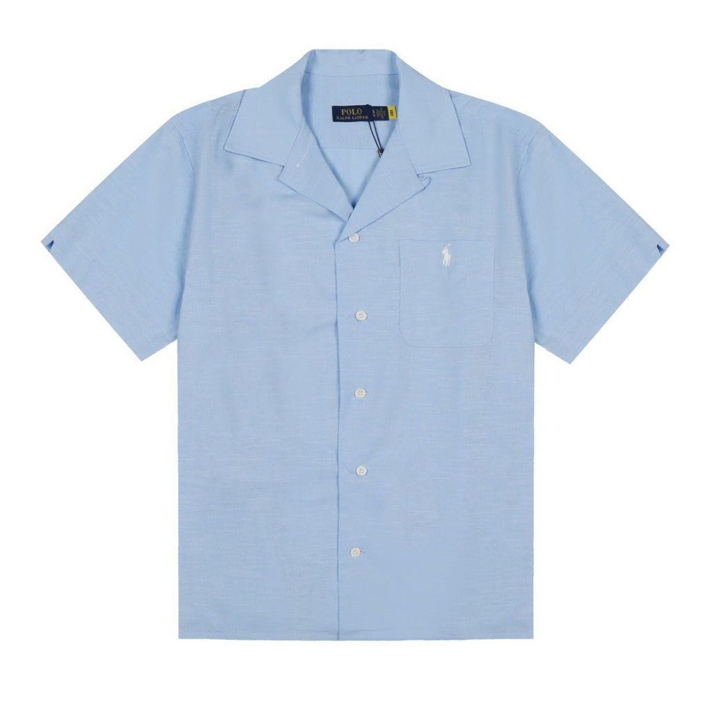 Test2-Ralph Lauren Camp Collar Pocket Shirt — front