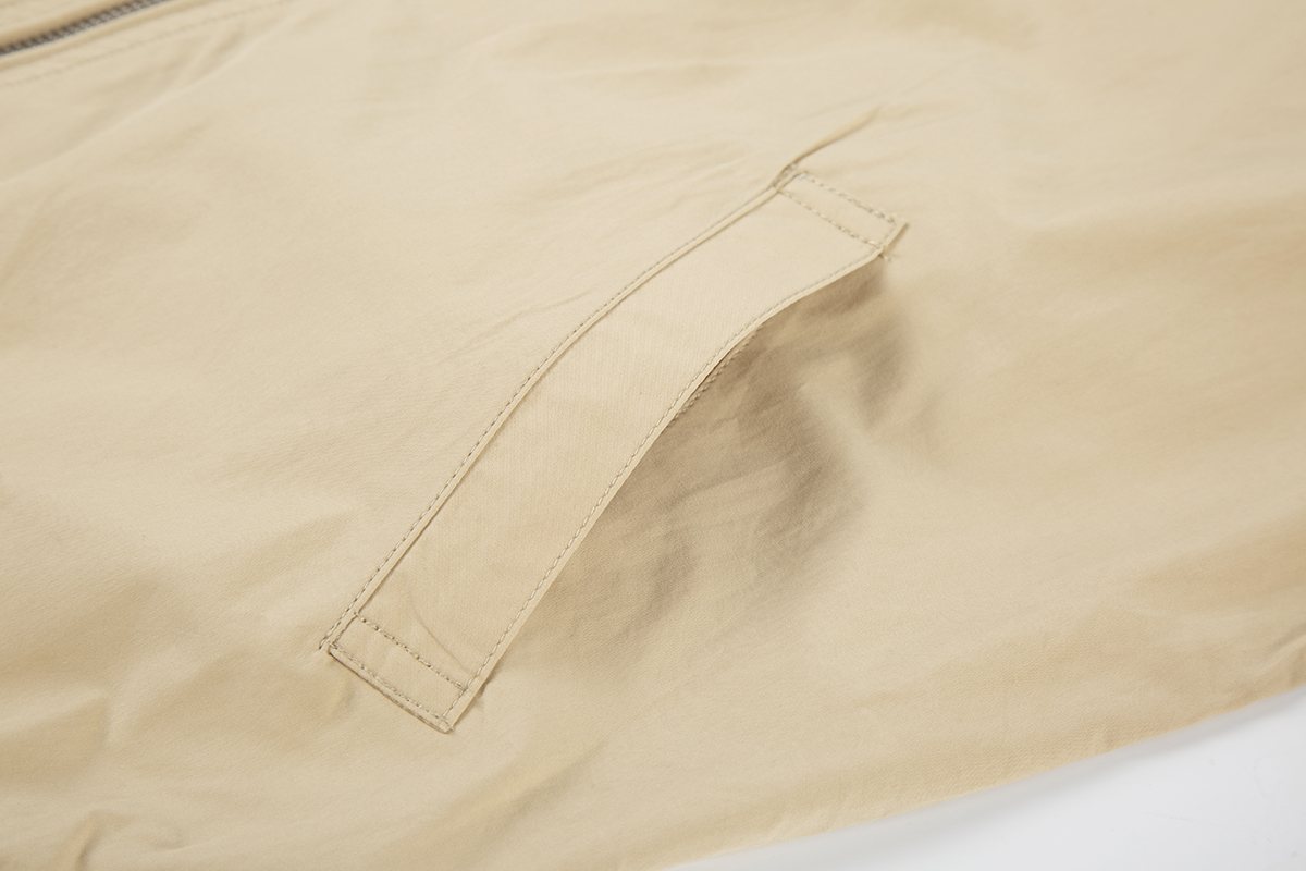 Test2-Ralph Lauren Cotton Zip-Front Coach Jacket — detail