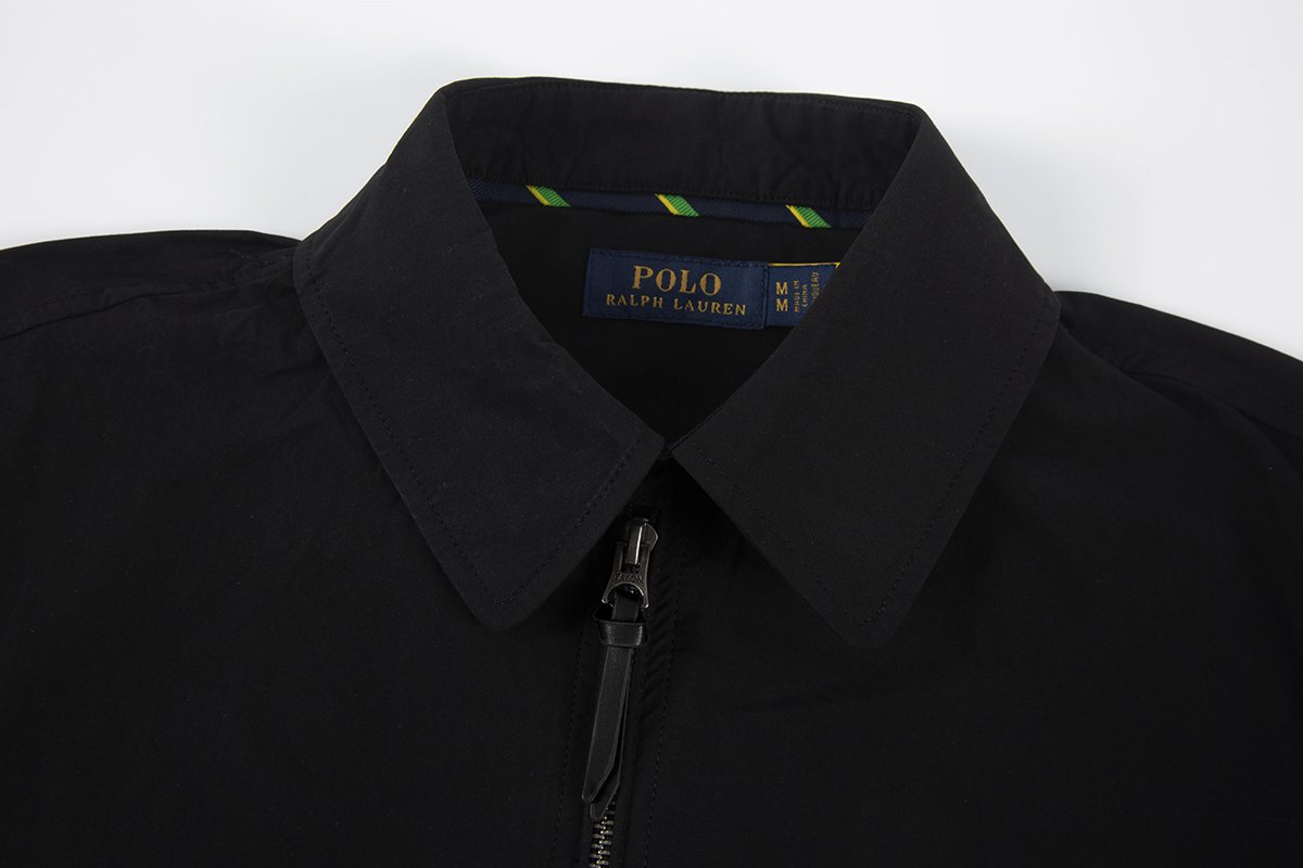Test2-Ralph Lauren Cotton Zip-Front Coach Jacket — label