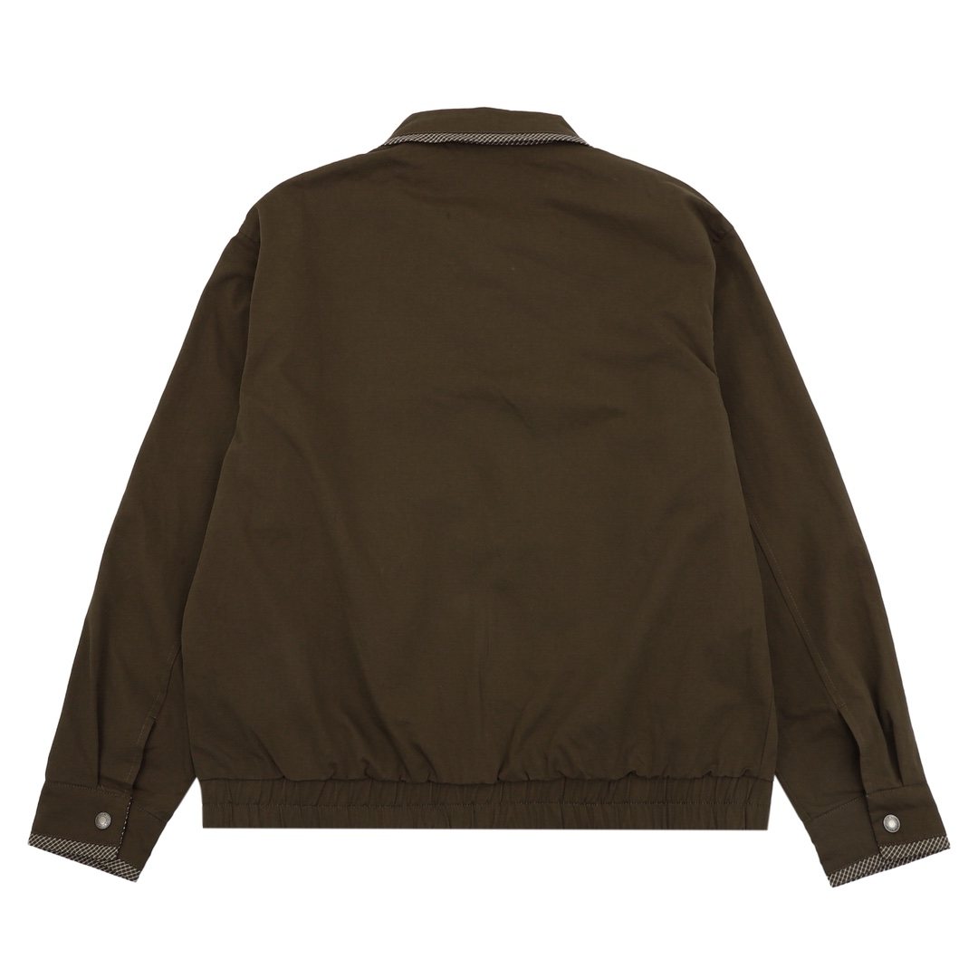 Test2-Ralph Lauren Embroidered Pony Zip Jacket — back