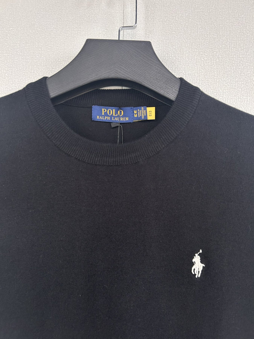 Test2-Ralph Lauren Lightweight Short-Sleeve Knit Top — detail