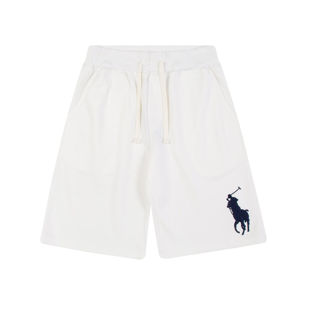 Test2-Ralph Lauren Big Pony Embroidered Drawstring Shorts — hero