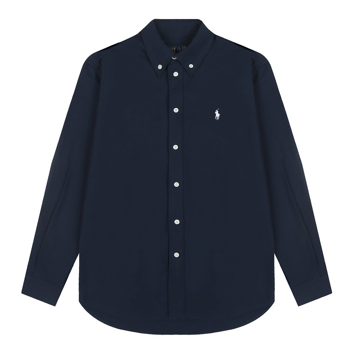 Test2-Ralph Lauren Cotton Oxford Button-Down Shirt — front