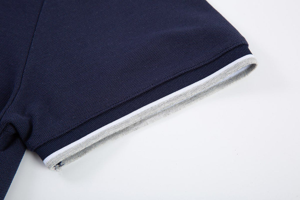 Test2-Ralph Lauren Contrast-Trim Piqué Crewneck T-Shirt — detail