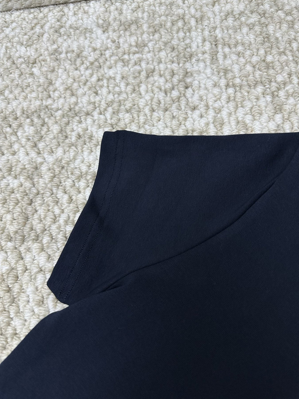 Test2-Ralph Lauren Short-Sleeve Faux-Wrap Tie Midi Dress — detail